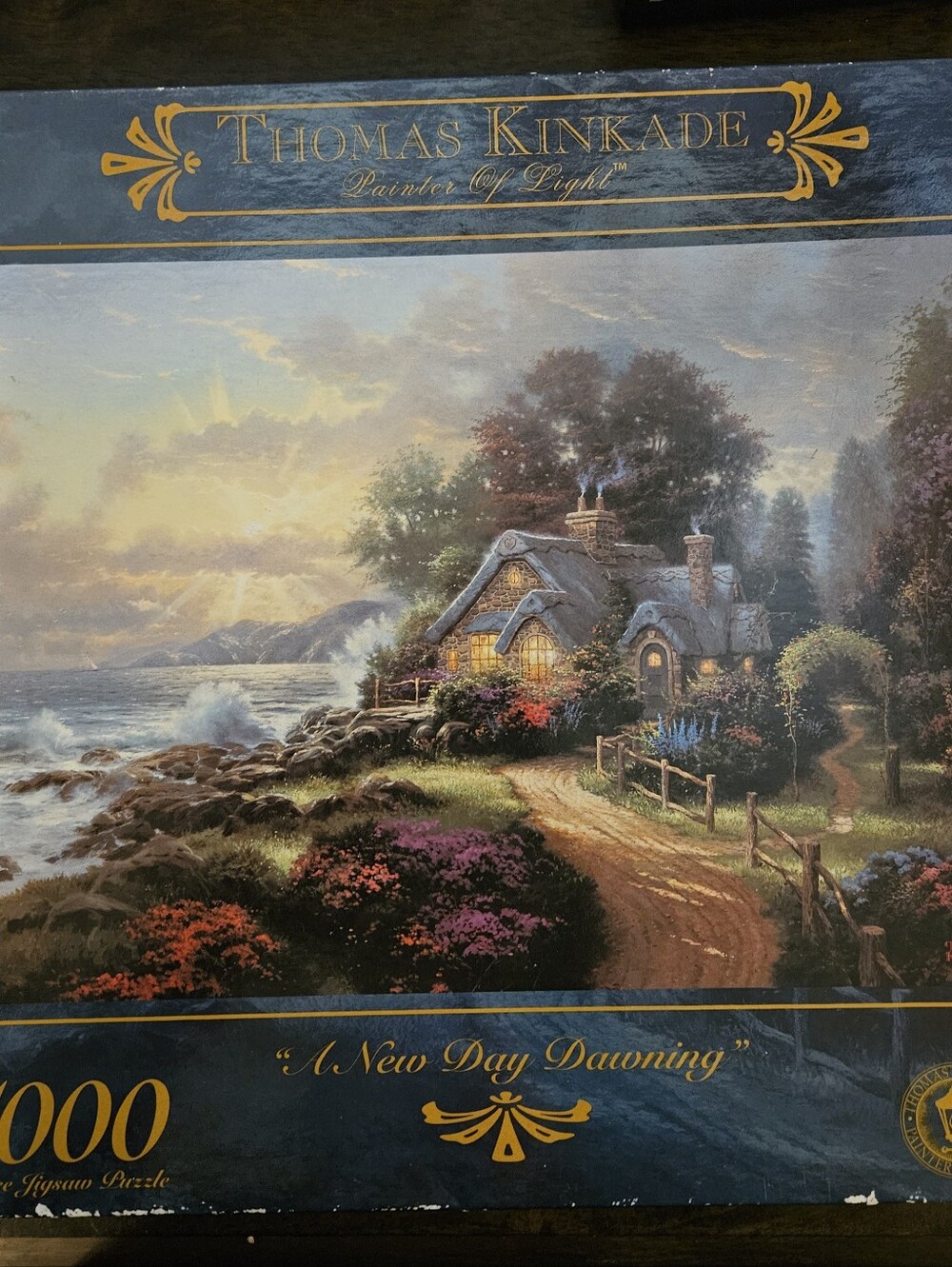 NWT Thomas Kinkade A New Day Dawning Puzzle